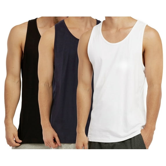 Men's Athletic Heavyweight Workout Cotton Muscle Tank Top