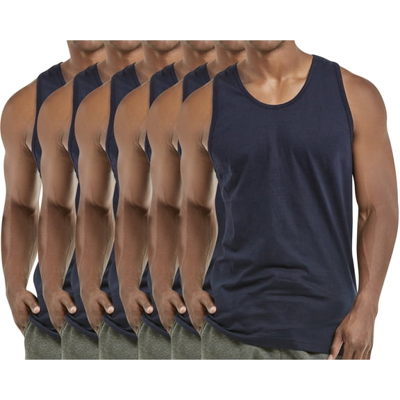 Men's Athletic Heavyweight Workout Cotton Muscle Tank Top