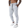 thumbnail image 1 of Men’s Athletic Jogger Pants Drawstring Waist Tapered Fit Stretch Fabric Casual Gym Workout Trousers with Pockets, 1 of 3