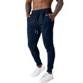 thumbnail image 1 of Men’s Athletic Jogger Pants Drawstring Waist Tapered Fit Stretch Fabric Casual Gym Workout Trousers with Pockets, 1 of 3