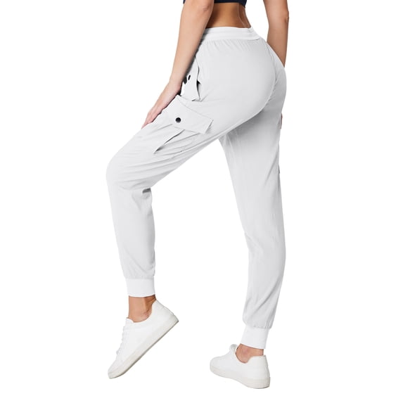 Men's Athletic Joggers Stretch Sweatpants with Zipper Pockets for Gym Golf & Running