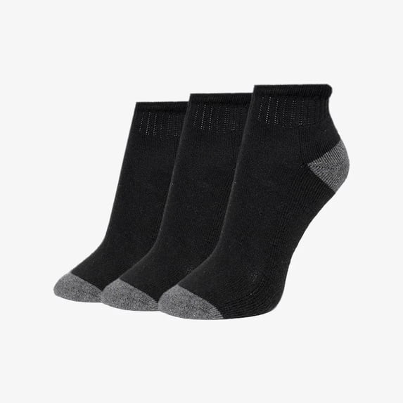 Men's Athletic Low Cut Ankle Socks, Dry Fit & Breathable - Arch Support - Moisture-Wicking -Cushioned 6-Pack