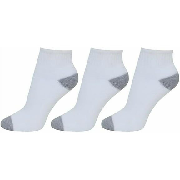Men's Athletic Low Cut Ankle Socks, Dry Fit & Breathable - Arch Support - Moisture-Wicking -Cushioned 6-Pack