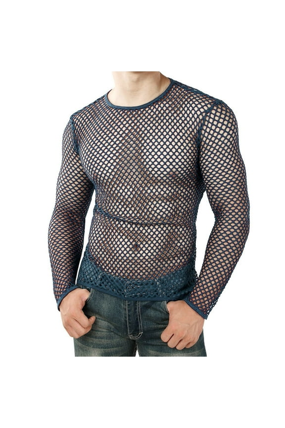 Men's Athletic Mesh Summer Pullover Shirt Casual Short Sleeve Top Blouse for Comfort