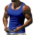 thumbnail image 1 of Men's Athletic Muscle Tank Top Sleeveless Bodybuilding Gym Vest Moisture-Wicking Quick-Dry PerFormance Wear, 1 of 4