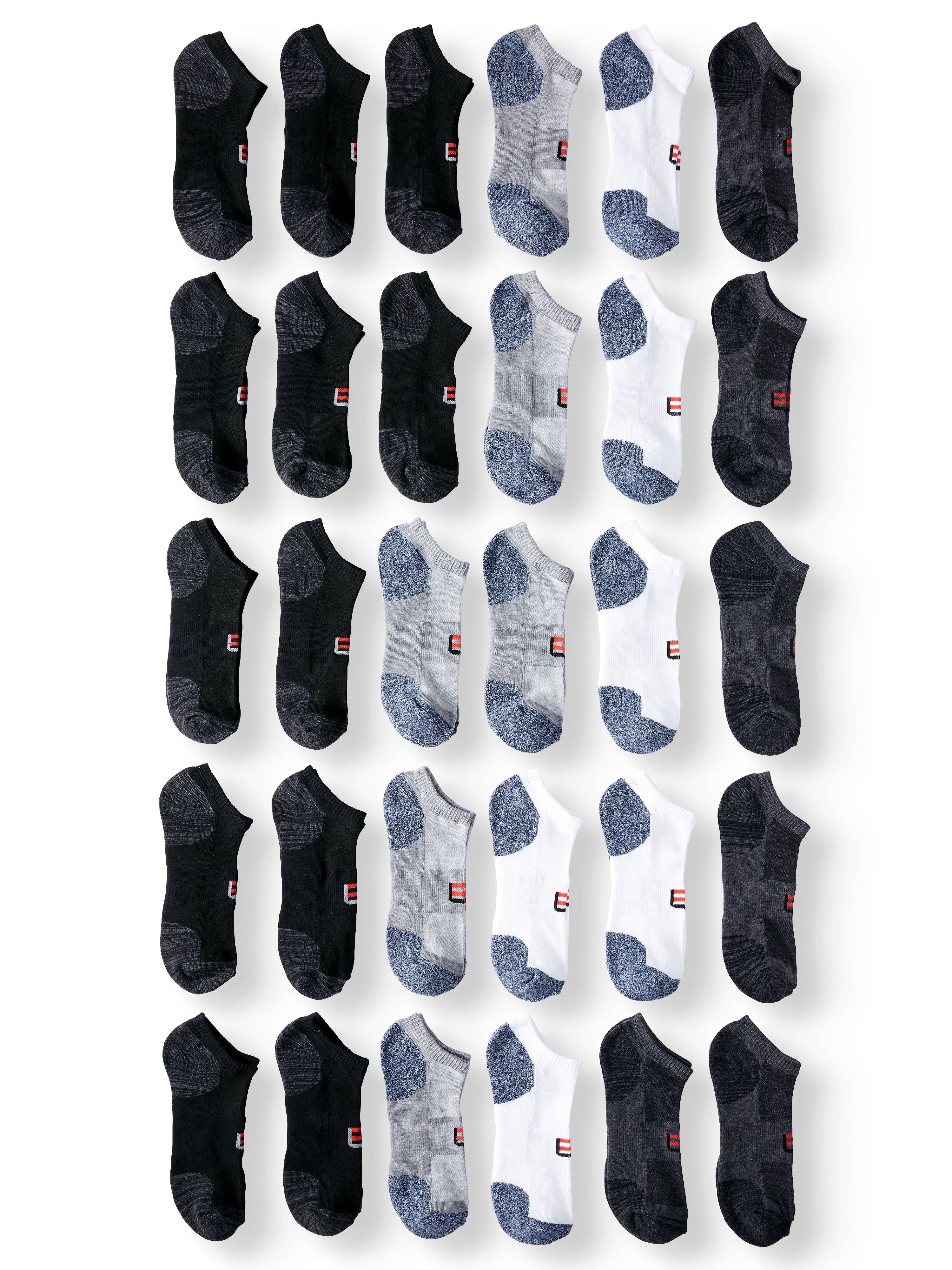 Men's Athletic No Show Socks 30 Pack