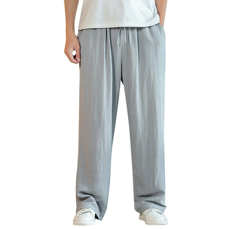 Men s Athletic Pants Track Pants Men Jerzees Sweatpants Casual Pants Sweatpants Trousers Loose Straight Dark Gray Sweatpants Men 4XL Walmart
