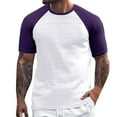 thumbnail image 1 of Men's Athletic Performance Short Sleeve T-Shirt Breathable Comfort Fit Outdoor Sports Active Wear Casual Gym Tee Men's Loose Fit Casual Fashion Shirt, 1 of 5