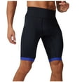 thumbnail image 1 of Men's Athletic Running Compression Shorts 9" Inseam Performance Workout Short Pants with Multi Pocket Waistband Above Knee Length for Marathon Training Fitness, 1 of 5