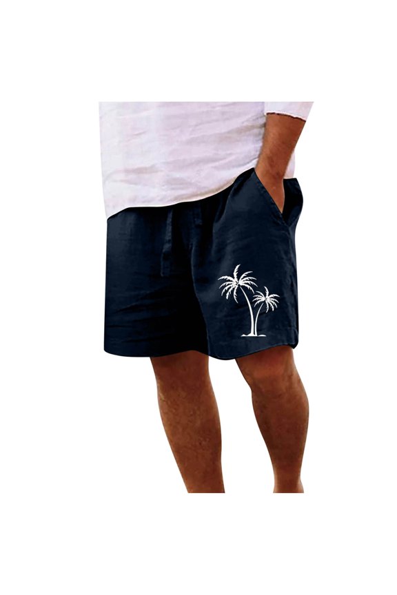 Men's Athletic Running Shorts Quick Dry Fashion Solid Color Short Elastic Waist Sweatpant Loose Comfy Crop Pants