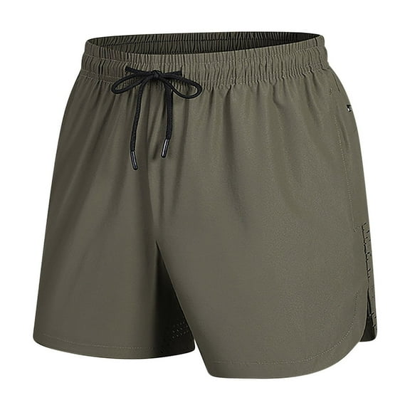 Men's Athletic Running Shorts Quick Dry Workout Shorts 5" Lightweight Sports Gym Basketball Tennis Hiking