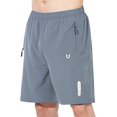 thumbnail image 1 of Men's Athletic Running Shorts Quick Dry Workout Shorts Lightweight Sports Gym Basketball Shorts Hiking, 1 of 7