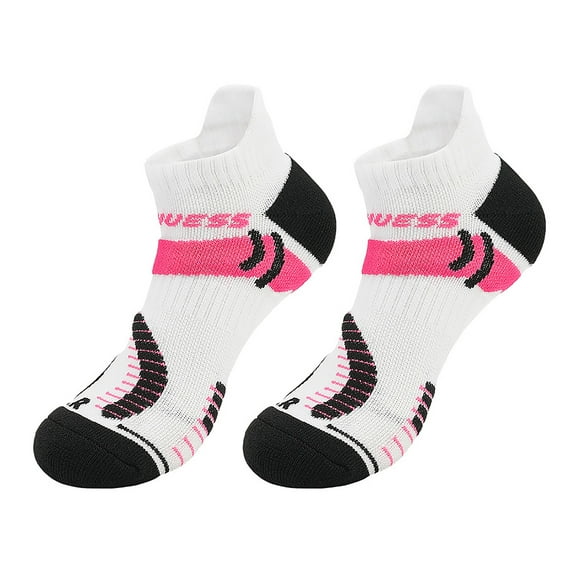 Men's Athletic Running Socks Thick Cushion Ankle Socks for Men Sport Low Cut Socks