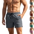 thumbnail image 1 of Men's Athletic Shorts 4-Way Stretch Quick Dry Workout Running Short Pants, 5" Inseam Summer Casual Lightweight Breathable Performance Activewear, 1 of 10