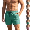 thumbnail image 1 of Men's Athletic Shorts 4-Way Stretch Quick Dry Workout Running Short Pants, 5" Inseam Summer Casual Lightweight Breathable Performance Activewear, 1 of 10