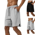 thumbnail image 1 of Men's Athletic Shorts 9" Inseam Performance Quick Dry Fitness Short Pants with Pockets for Training Basketball Workout Above Knee Length Moisture Wicking Activewear, 1 of 5