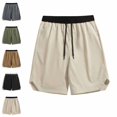thumbnail image 1 of Men's Athletic Shorts Breathable Mens Shorts Casual Running Shorts Men with Pockets, 1 of 4