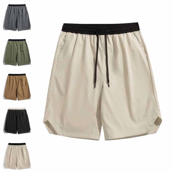 Men's Athletic Shorts Breathable Mens Shorts Casual Running Shorts Men with Pockets