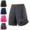 thumbnail image 1 of Men's Athletic Shorts Breathable Shorts for Men Loose-Fit Gym Shorts with Zipper Pockets, 1 of 3