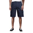 thumbnail image 1 of Men's Athletic Shorts Casual Bermuda Long Inseam Work Shorts with Multiple Pockets Navy XXXXXL, 1 of 6