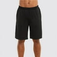 thumbnail image 1 of Men’s Athletic Shorts Running with Pockets Drawstring S-3XL Regular Big & Tall Solid Elastic Waist Training Gym Workout Sports Bottoms Menswear, 1 of 3