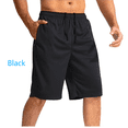 thumbnail image 1 of Men's Athletic Shorts with Pockets 11" Long Basketball Shorts Lightweight Quick Dry Gym Workout Shorts, 1 of 5