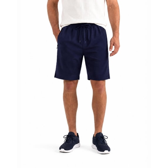 Men's Athletic Shorts with Zipper Pockets Lightweight Drawstring Stretch for Workout Gym Basketball 30-42