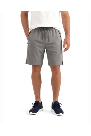 mens dress shorts with zipper pockets Men's Dress Shorts Flat Front Lightweight Summer Business Formal Shorts with Pocket