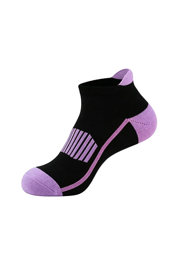Men’s Athletic Socks Low Cut Cushion Running Socks Breathable Comfort for Sports,One Size
