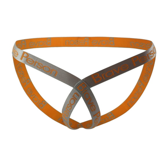 Men's Athletic Supporters Jockstrap Underwear Low Rise Adjustable Waistband Breathable Active Underpants