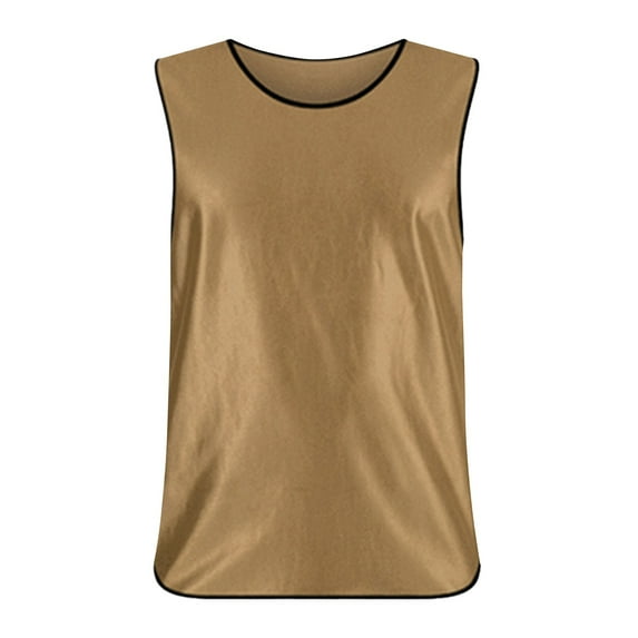 Men's Athletic Tank Top Solid Color Casual Sleeveless Vest for Gym Workouts and Comfort Fit Breathable Fabric Mens Muscle Gym Tank Top Breathable Sleeveless Shirts for Active Men