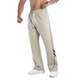 thumbnail image 1 of Men’s Athletic Track Pants Loose Fit Drawstring Waist Straight Leg Lightweight Sportswear with Side Stripes for Workout Running Gym, 1 of 4