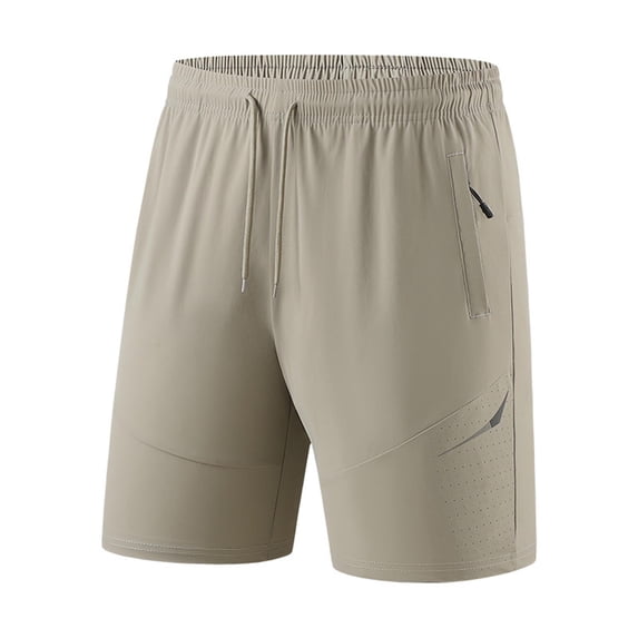 Men's Athletic Workout Shorts 5"/7" Inseam Quick Dry Running Short Pants with Zipper Pockets, Summer Breathable Lightweight Training Shorts Big & Tall