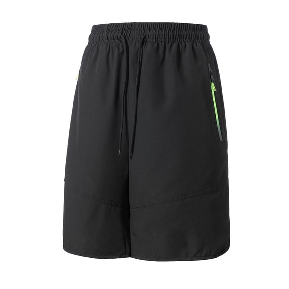 Men's Athletic Workout Shorts 7" Inseam Quick Dry Running Training Short Pants with Zipper Pockets, Summer Breathable Basketball Sports Wear