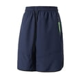 thumbnail image 1 of Men's Athletic Workout Shorts 7" Inseam Quick Dry Running Training Short Pants with Zipper Pockets, Summer Breathable Basketball Sports Wear, 1 of 6