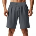 thumbnail image 1 of Men's Athletic Workout Shorts 9" Inseam Quick Dry Performance Training Short Pants with Pockets, Above Knee Lightweight Breathable Running Sports Bottoms, 1 of 8
