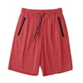 thumbnail image 1 of Hatoys Men's Athletic Workout Shorts for Men with Zipper Pockets Summer Quick-Dry Ligthweight Breathable Short Pants for Basketball Training 7" Inseam Plus Size, 1 of 3