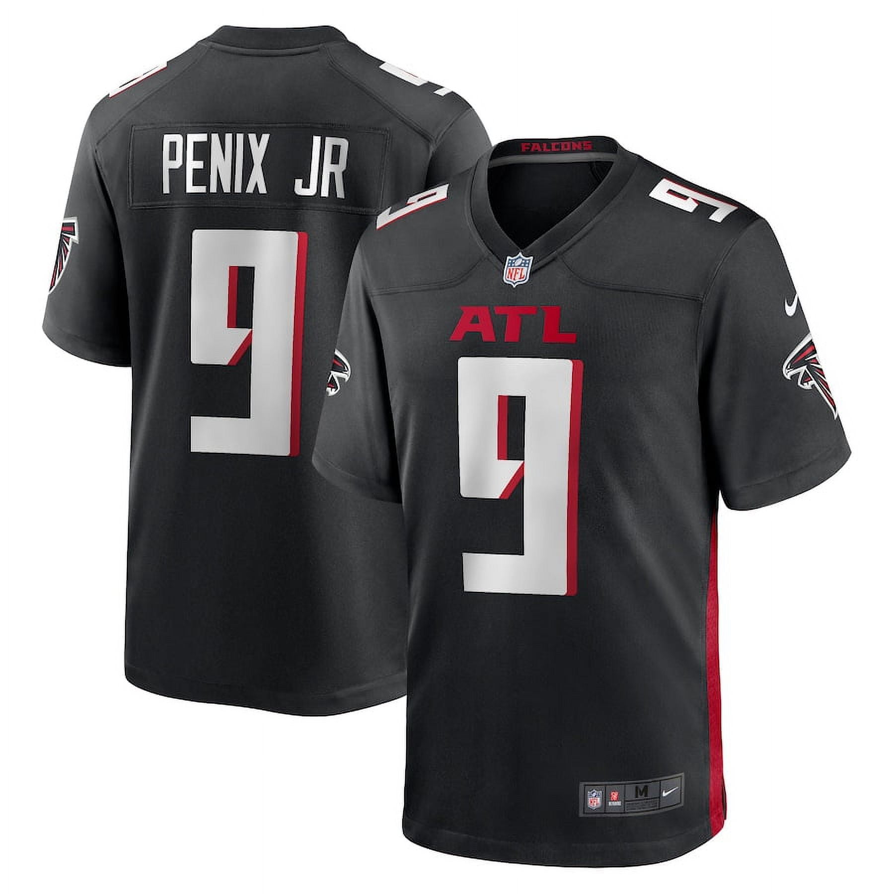 Men's Atlanta_Falcons Michael Penix Jr. Black 2024 NFL Draft First