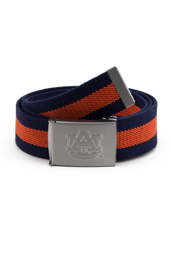 Men's Auburn Tigers Fabric Belt