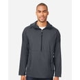 thumbnail image 1 of North End NE810 Men's Aura Lightweight Packable Anorak-Carbon/ Black-3XL, 1 of 6