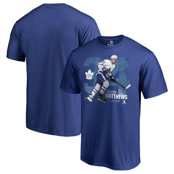 Men's Auston Matthews Royal Toronto Maple Leafs Core Player T-Shirt
