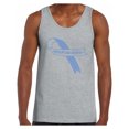 thumbnail image 1 of Men's Autism Awareness Blue Ribbon Graphic Tank Tops Autistic Support, 1 of 4