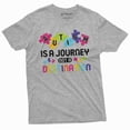 thumbnail image 1 of Men's Autism Awareness Tee T-shirt Autism is a Journey not a destination Tee shirt Autistic Gifts (4X-Large Grey), 1 of 7