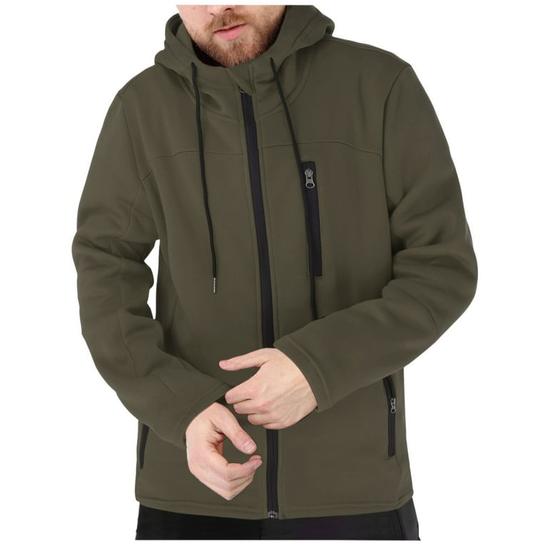 Men s Autumn And Never Broke Again Hoodie Winter Zipper Jacket Snowboard Hoodie Sports Pure Color Drippy Hoodies Plus Velvet Zipper Hoodies Sweatshirt Hooded Long Sleeved Sweater Jacket Men Hoodi Walm...