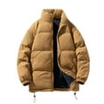 thumbnail image 1 of Men's Autumn And Winter New Thick Warm Corduroy Coat Cotton Padded Jacket, 1 of 3