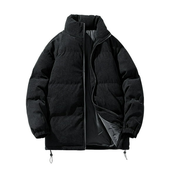 Men's Autumn And Winter New Thick Warm Corduroy Coat Cotton Padded Jacket