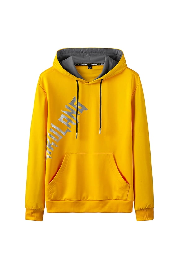 Men's Autumn Winter 2-Piece Patchwork Long Sleeve Top Blouse & Long Pants Sets