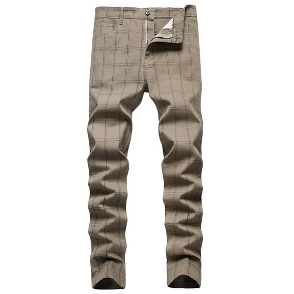 Men's Autumn Winter Casual Corduroy Trousers with Stretch Waistband for Everyday Comfort and Style Workout Pant Athletic Hiking Long Pant With Pocket