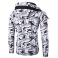 thumbnail image 1 of Men's Autumn&Winter Fashion Camouflage Long Sleeved Hooded Cotton Parkas, 1 of 3