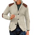 thumbnail image 1 of Men's Autumn Winter Thick Jacquard Long Knit Cardigan Warm Button Front Sweater Coat Jacket for Casual Outdoor Wear Men Casual Dress Sweater Long Sleeve Hoodie Mens Long Hooded Sweatshirt, 1 of 4